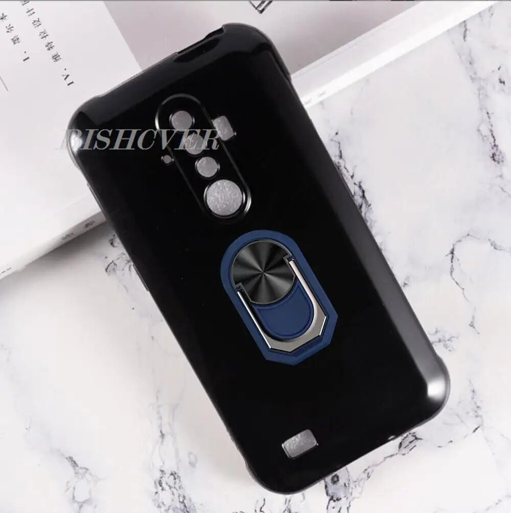 Ударопрочный кольцевой держатель для Ulefone Armor X8 5,7 дюймов 2020 дюймов Ulefone Armor X8i чехол, мягкий силиконовый защитный чехол из ТПУ