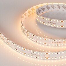 S2-2500 021199 Светодиодная лента 24В Warm (2835, IP33, 280 LED/m, LUX, 2.5 м) Arlight - фото №2