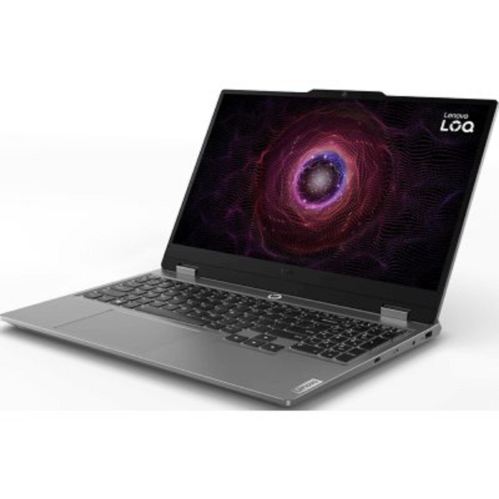 Ноутбук Lenovo LOQ 15ARP9 83JC005FRK Luna Grey 15.6" FHD Ryzen 5 7235HS/24GB/SSD512GB/RTX 3050 6GB/Backlit/DOS — фото 1
