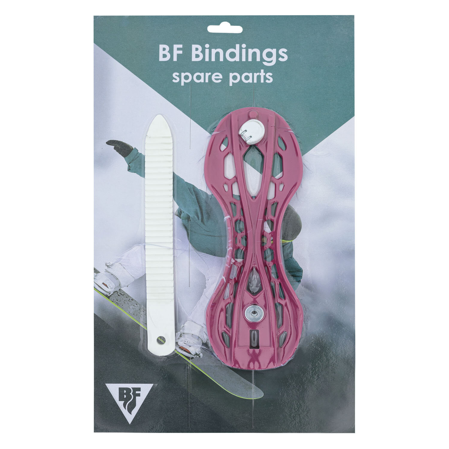 Набор верхний стреп + зубчатый ремешок, правый BF snowboards RIGHT ANKLE STRAP w/LADDER STRAP SET_ATTITUDE