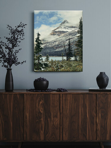 Изображение товара Картина Postermarket "Горная Вершина" на холсте, пейзаж, 40x50 см.