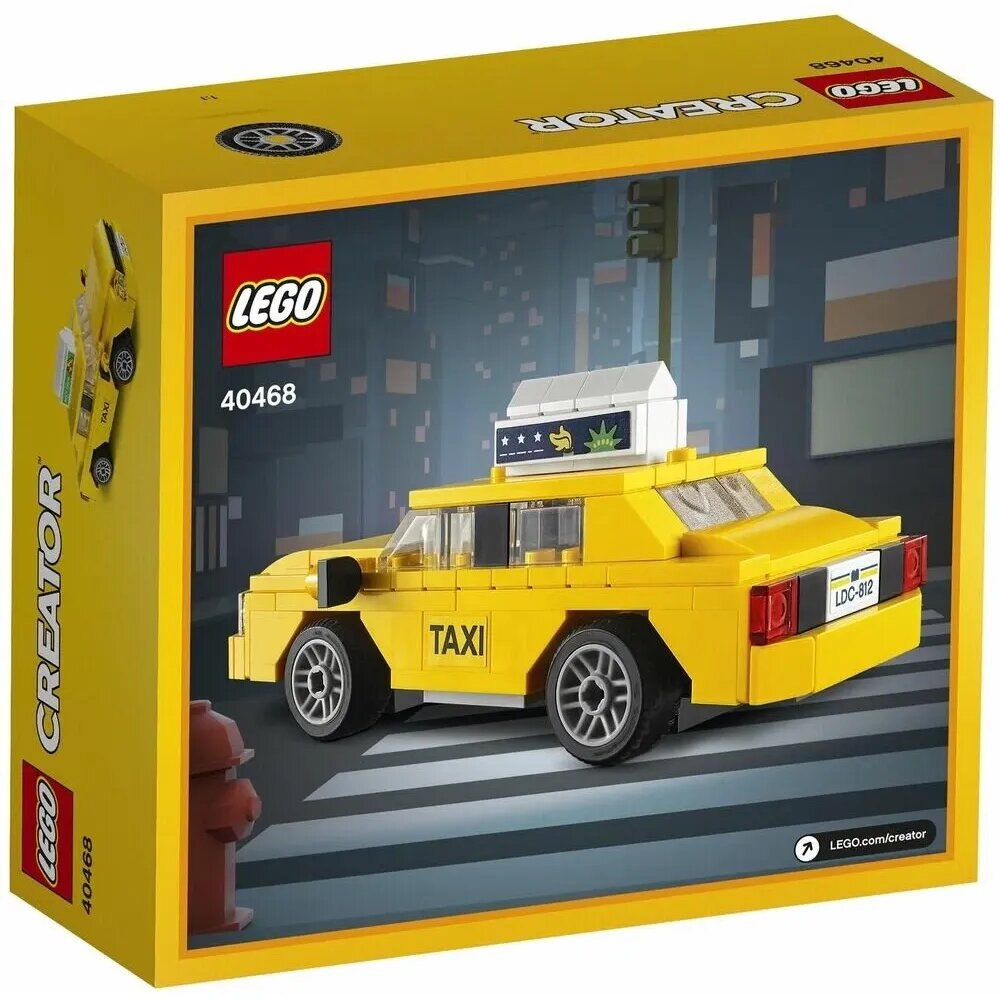 Конструктор LEGO Creator 40468 Жёлтое такси — фото 1