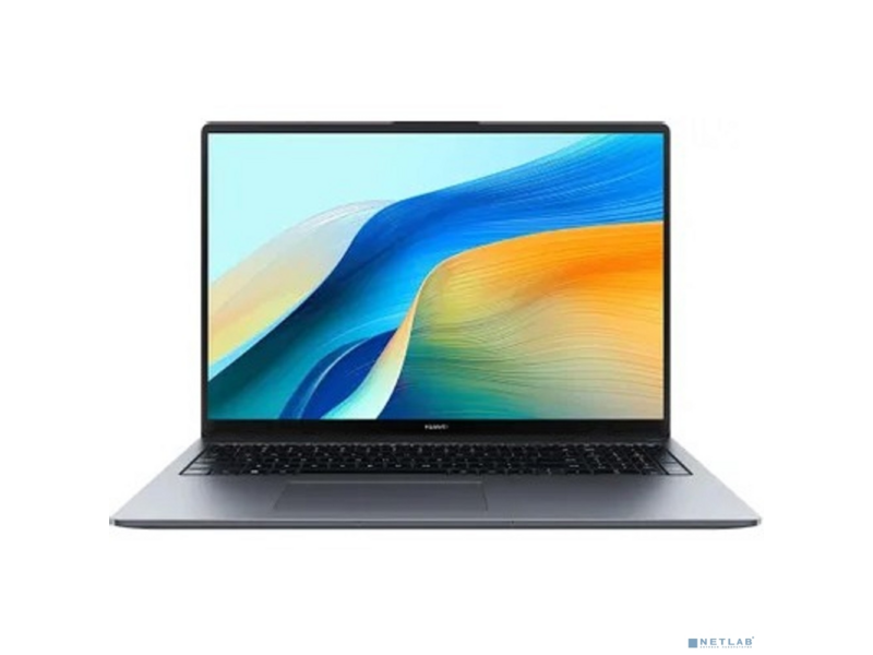 Ноутбук Huawei MateBook D 16 MCLF-X Core i5 12450H 8Gb SSD512Gb Intel UHD Graphics 16" IPS (1920x1200) Windows 11 Home grey space WiFi BT Cam (53013WXE)