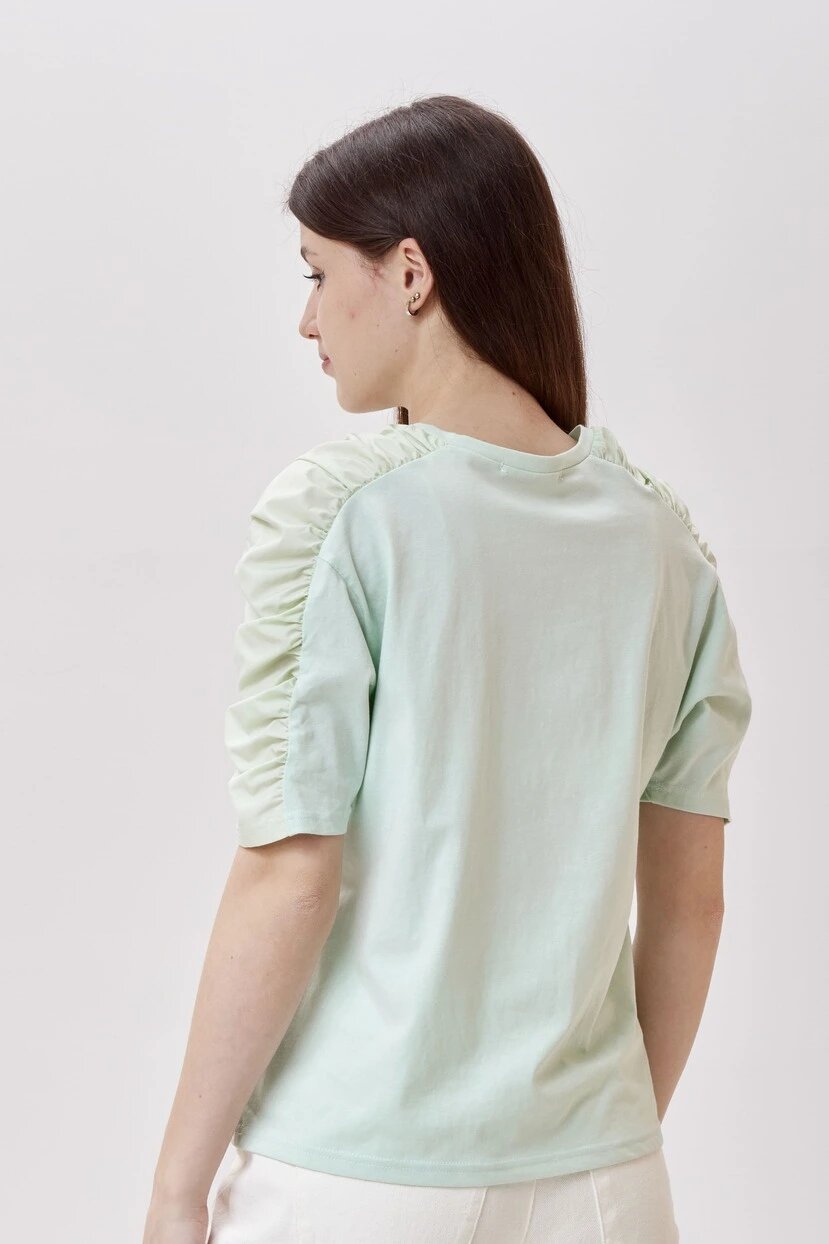 Футболка Selfie, размер L, зелёный — фото 1