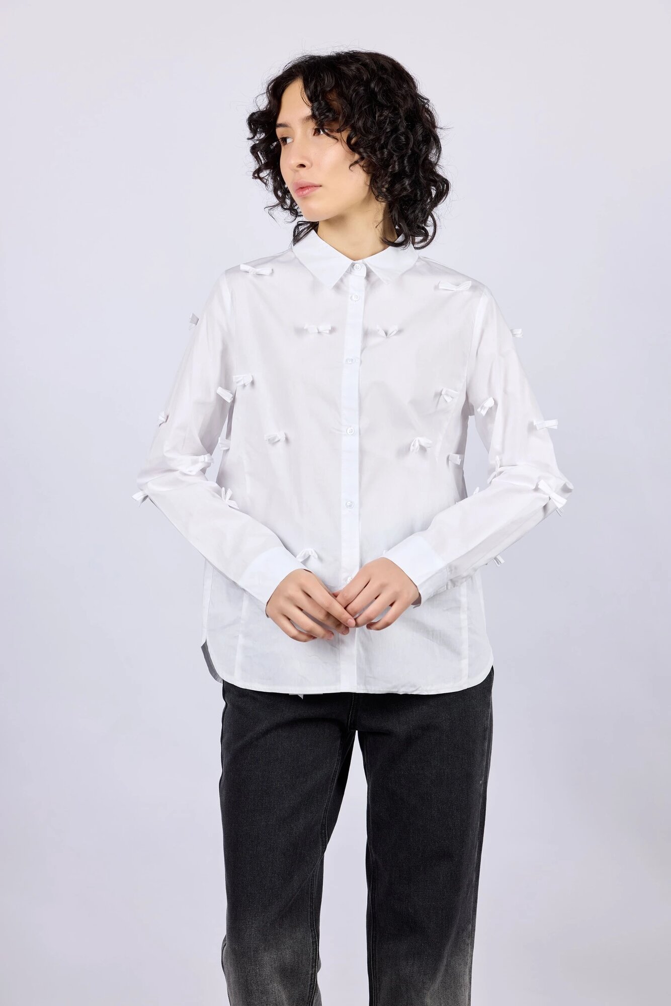 Рубашка Selfie, размер L, белый — фото 1