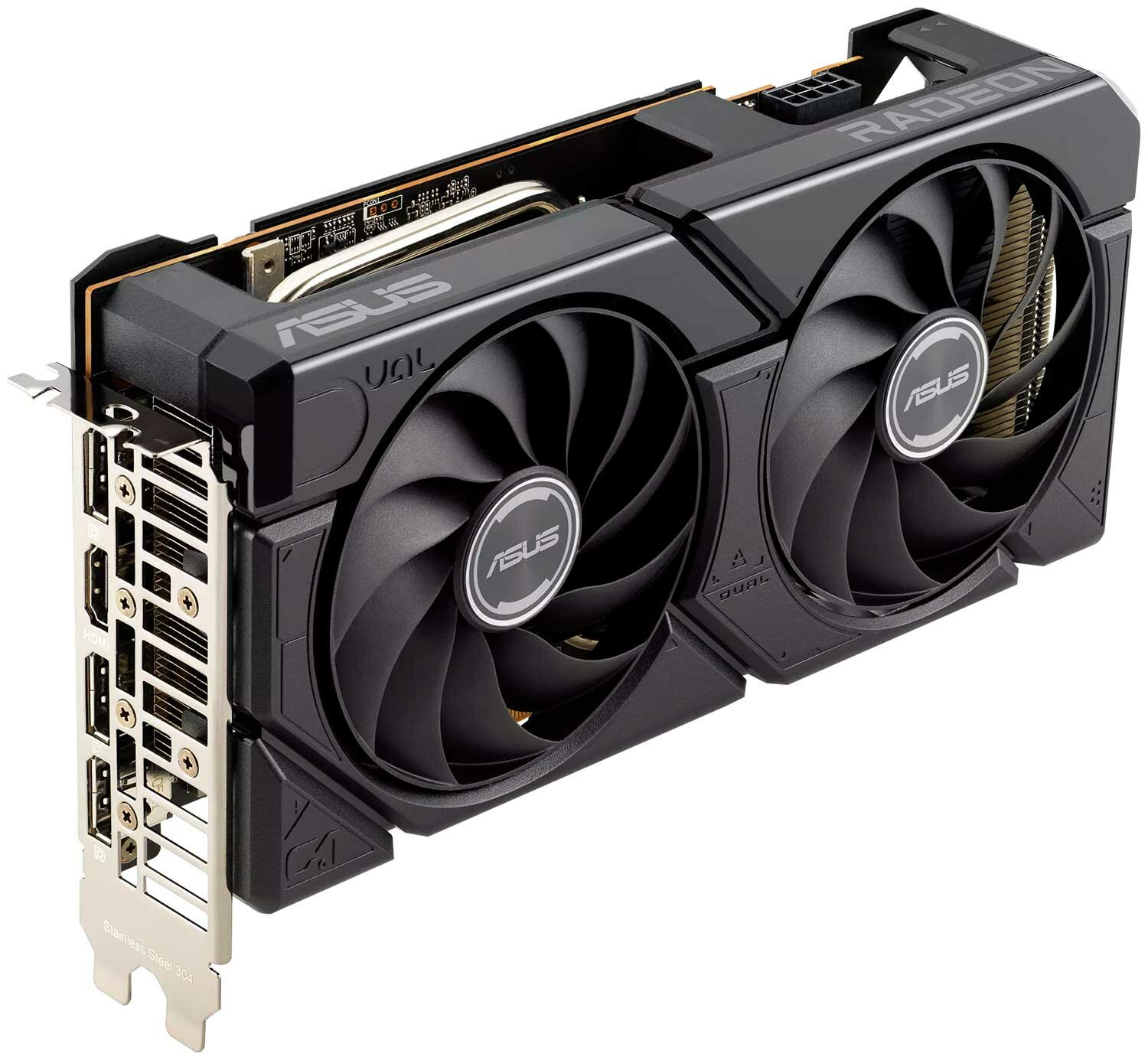 Видеокарта Asus Radeon RX 7600 DUAL EVO OC Edition (DUAL-RX7600-O8G-EVO) — фото 1