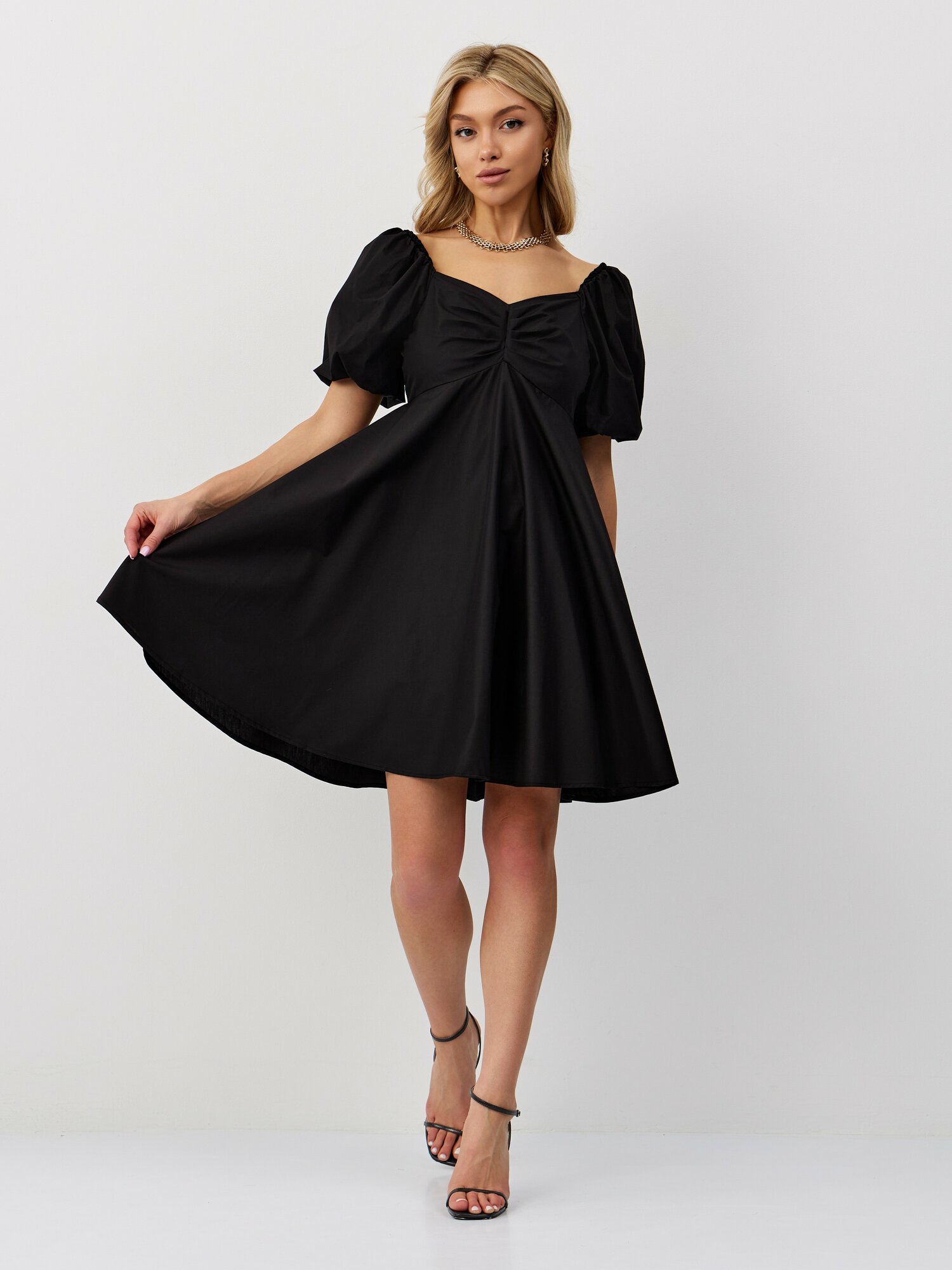 Платье Abby, размер M, черный — фото 1