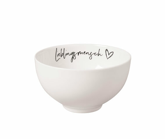 Миска 470 мл , Lieblingsmensch, Statement, Villeroy & Boch, Премиум-Фарфор