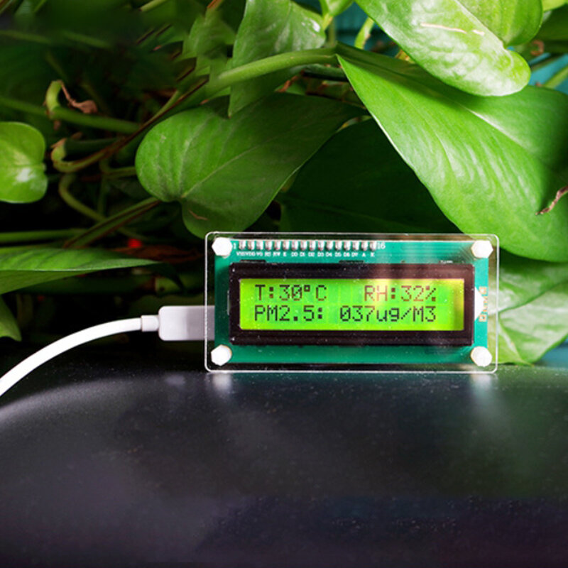 Бытовой детектор PM2.5, модуль TFT LCD-дисплея, монитор, датчик качества воздуха, газоанализаторы для дома, автомобиля, офиса, улицы