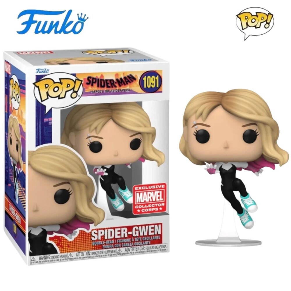 Funko Pop Marvel Spider-Gwen #1091 (Unmasked), Spider Gwen1091, Унисекс