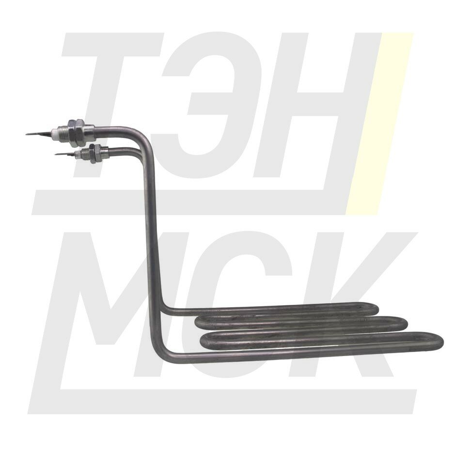ТЭН фритюра 2600W, L275х160х165мм, клеммы под разъем, межосевое 135мм, 220V, 48263