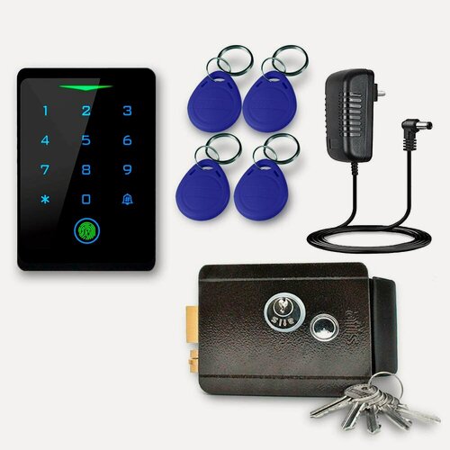 Изображение товара Комплект СКУД WIFI на одну дверь PS-link CH1-FP-B с электрическим замком