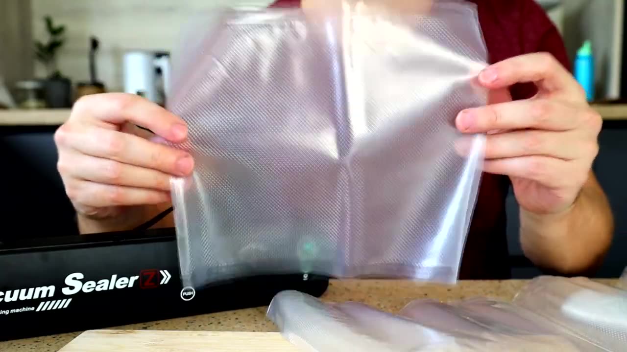 Вакуумный упаковщик Vacuum Sealer X + 10 пакетов для запаивания в подарок — фото 1