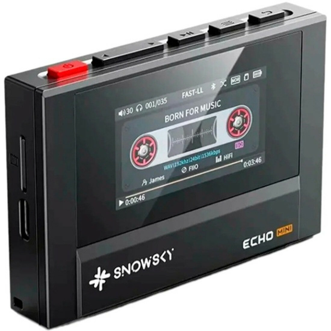 Цифровой плеер Fiio SnowSky Echo Mini, чёрный