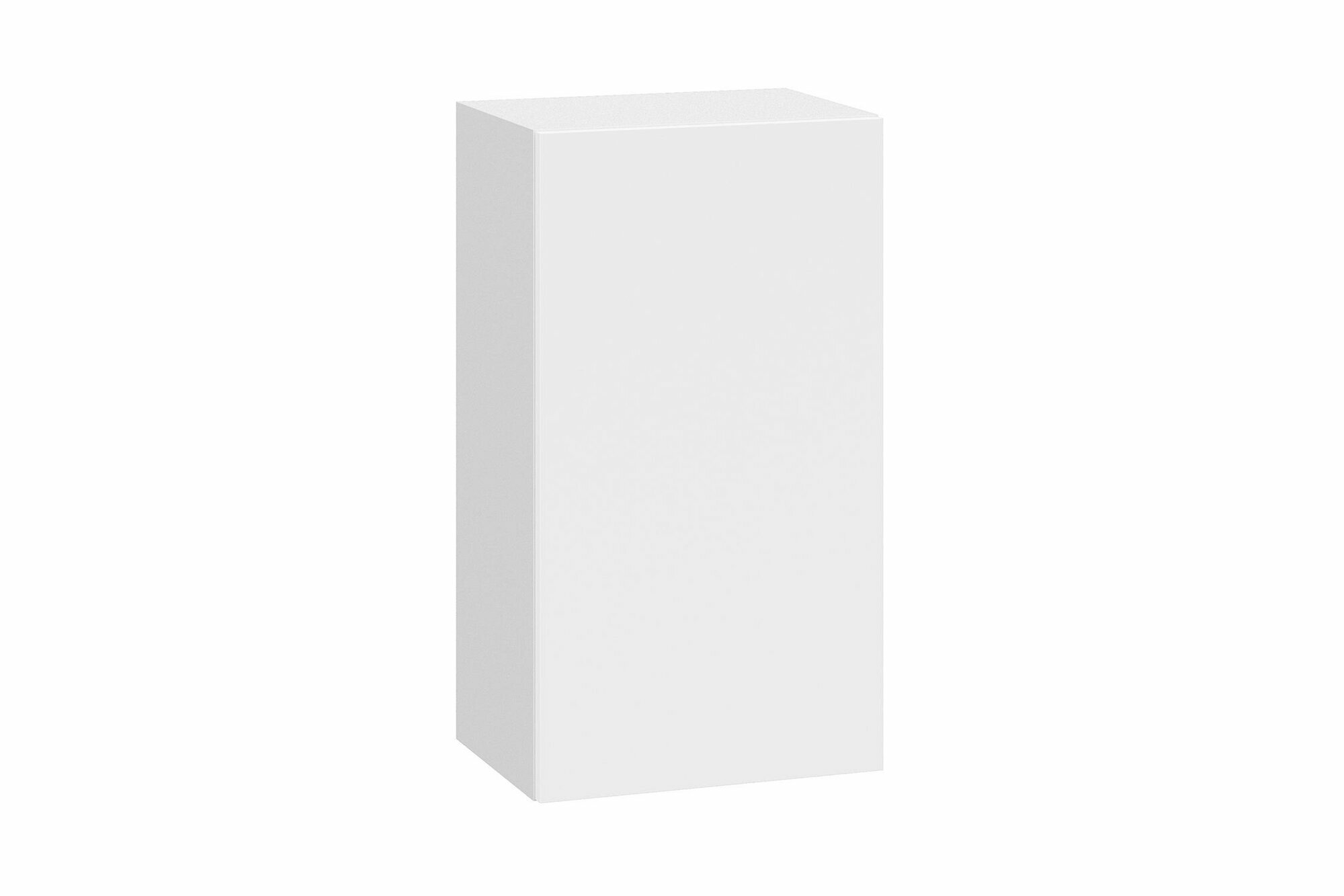 Шкаф верхний нонтон Монора 40х29.6х72 см Лунный бархат/Белый