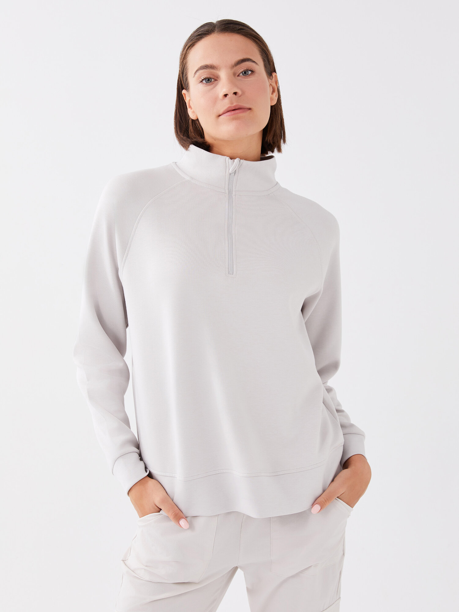 Свитшот спортивный LC Waikiki размер S  light grey