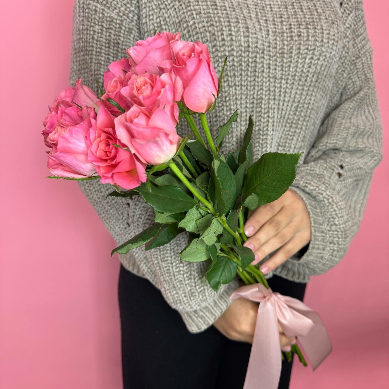 Букет из 11 голландских роз Айспинк