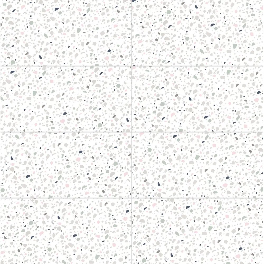 Креафорта Mersey Terrazzo плитка настенная матовая 400x200x8мм(15шт) (12м2) разноцветный