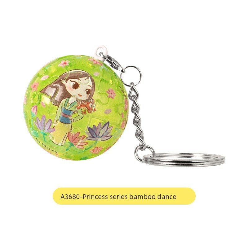 3D-конструктор Fun and Trendy 24 детали серия «Принцессы Диснея» брелок-пазл рождественский подарок Бамбуковый