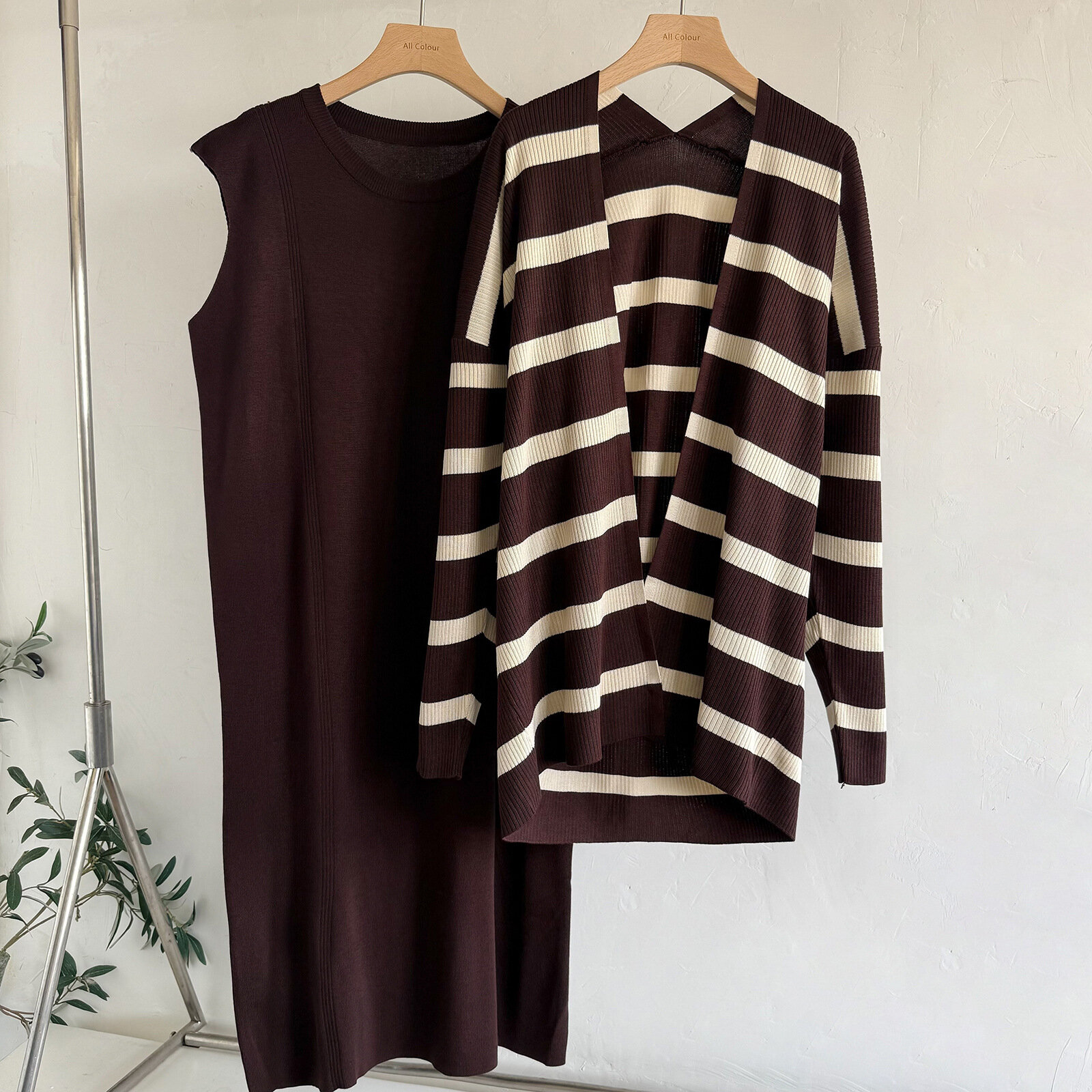 Комплект одежды Женский трикотажный костюм двойка