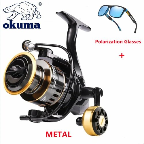 Okuma HE500-7000 безынерционная катушка, Metal, 2000 Серии