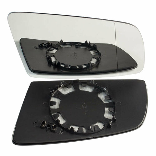 Элемент зеркальный правого зеркала BMW 5 E60 E61 6 E63 с обогревом 1400₽