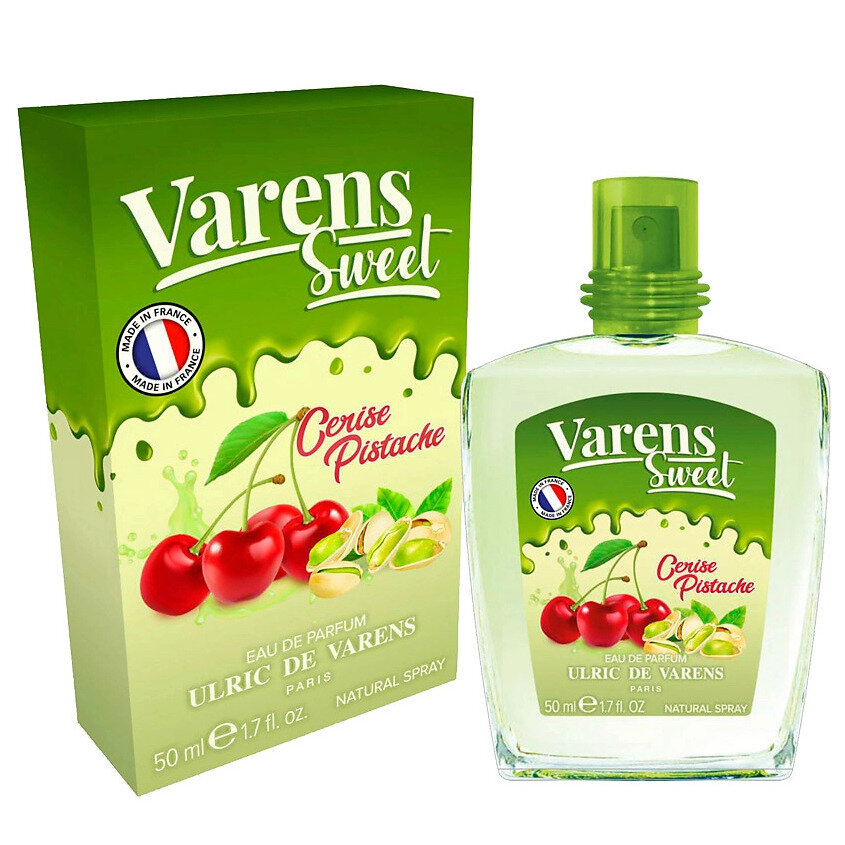 Ulric de Varens Cerise Pistache парфюмерная вода 50 мл / Ульрик Де Варенс Вишня Фисташка / Серис Писташ