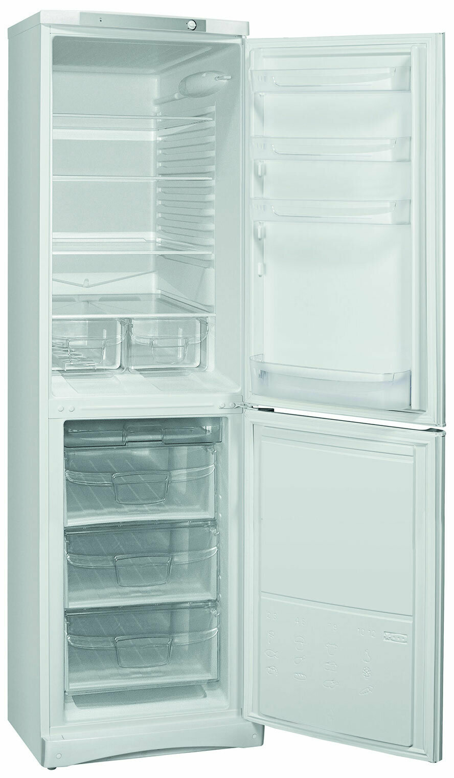 Холодильник Indesit ES 20 A белый, двухкамерный, 363л, белый
