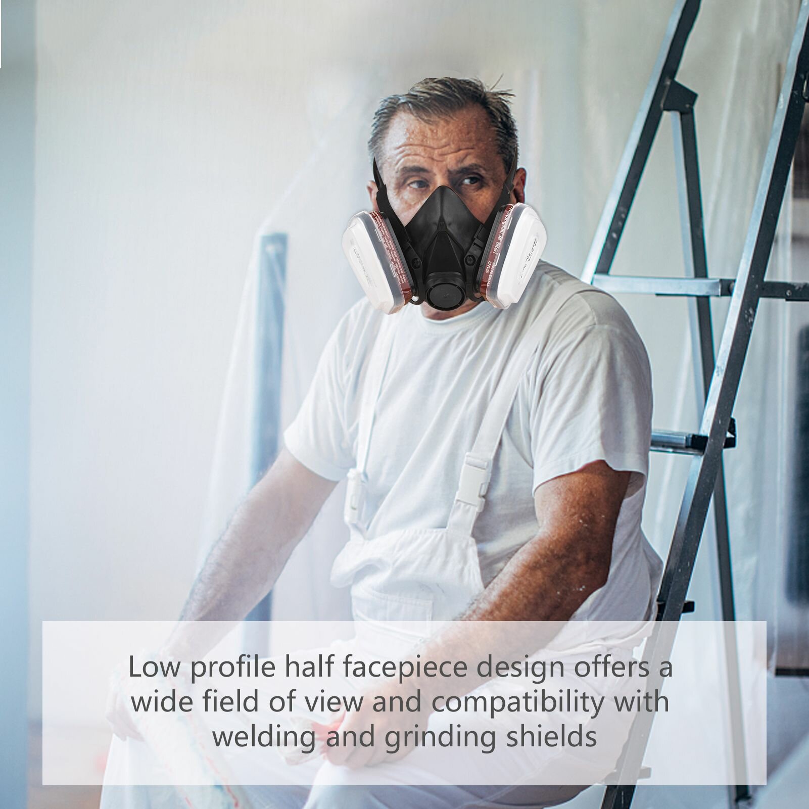 Маски И Респираторы Xiaomi Многоразовый респиратор Половина лицевой маски 6200