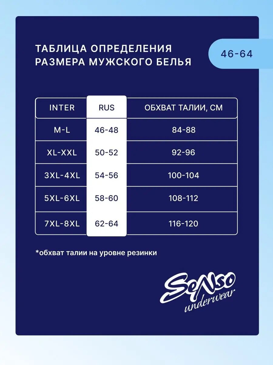 Трусы SeNso Трусы мужские хлопок Senso боксеры удлиненные большие размеры, размер 58-60, серый — фото 1