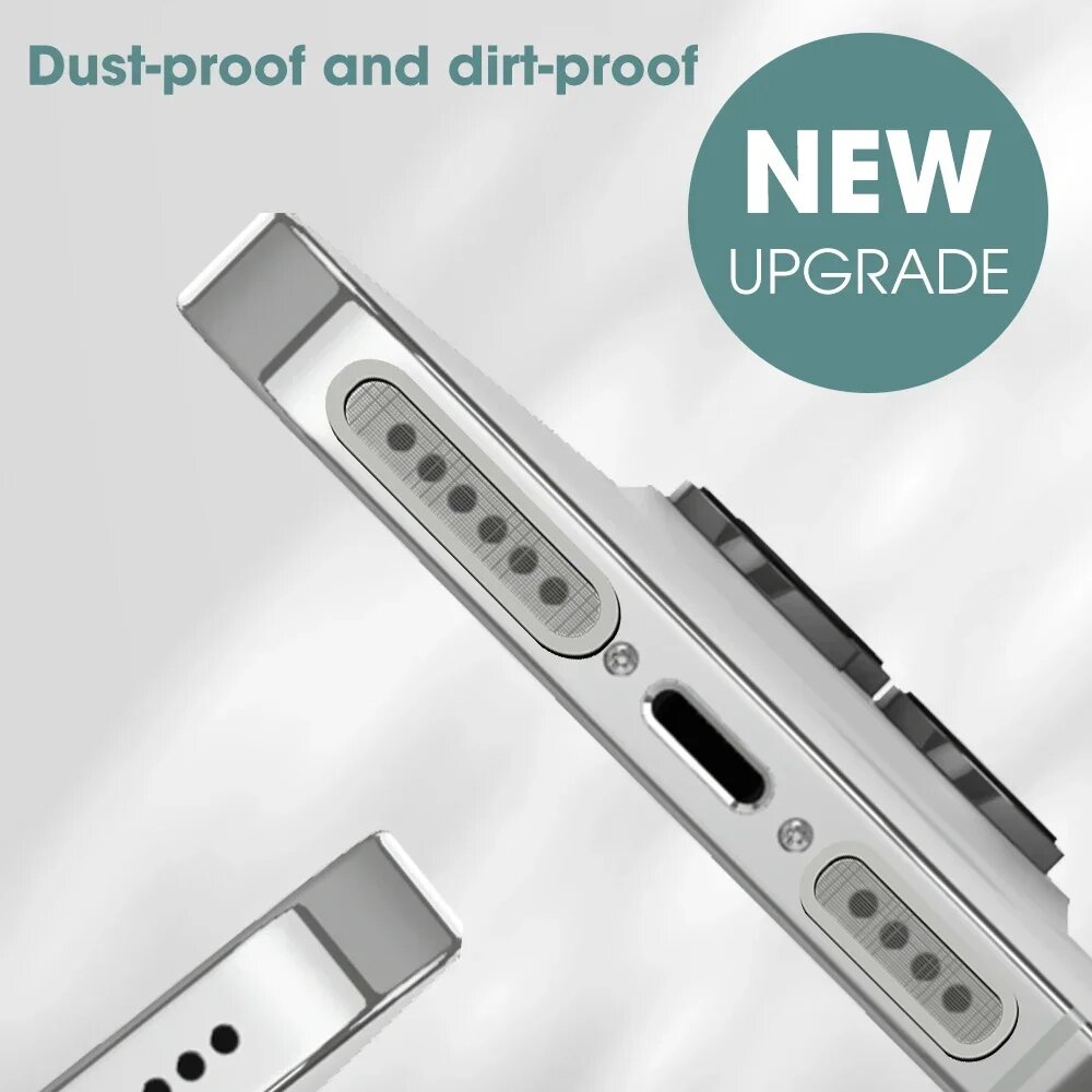 Универсальная наклейка-сетка для наушников Apple Iphone 14 13 Pro Max, 20pcs mixed — фото 1