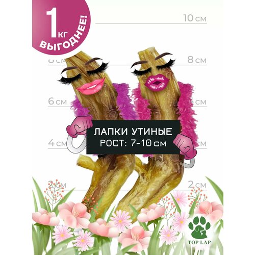 Утиные лапки для собак 1 килограмм