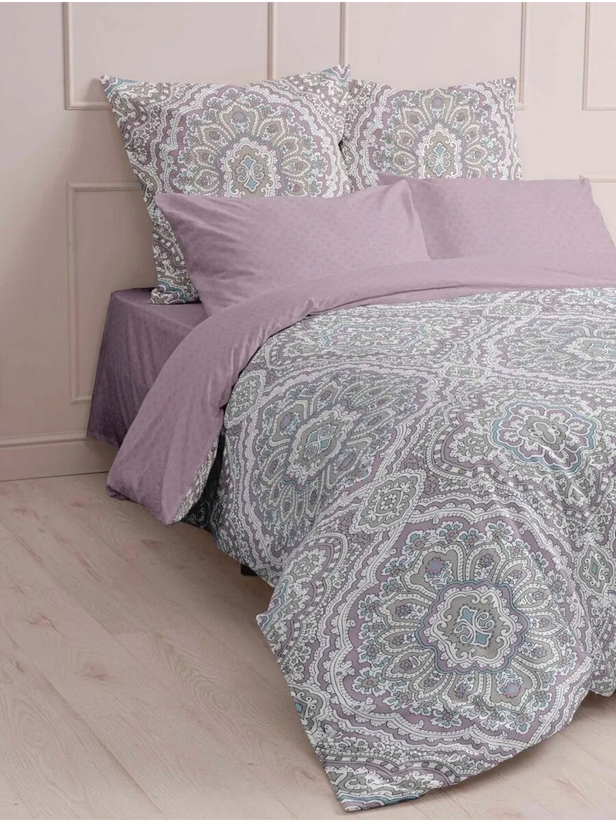 Постельное белье Евро Поплин