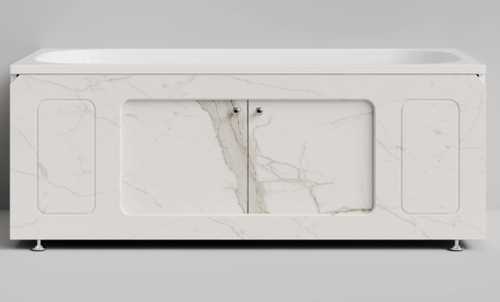 Изображение товара Экран под ванну, раздвижной, 150 см, мрамор