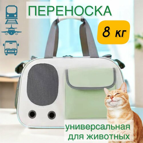 Сумка-переноска для кошек и собак средних пород, сумка для животных складная