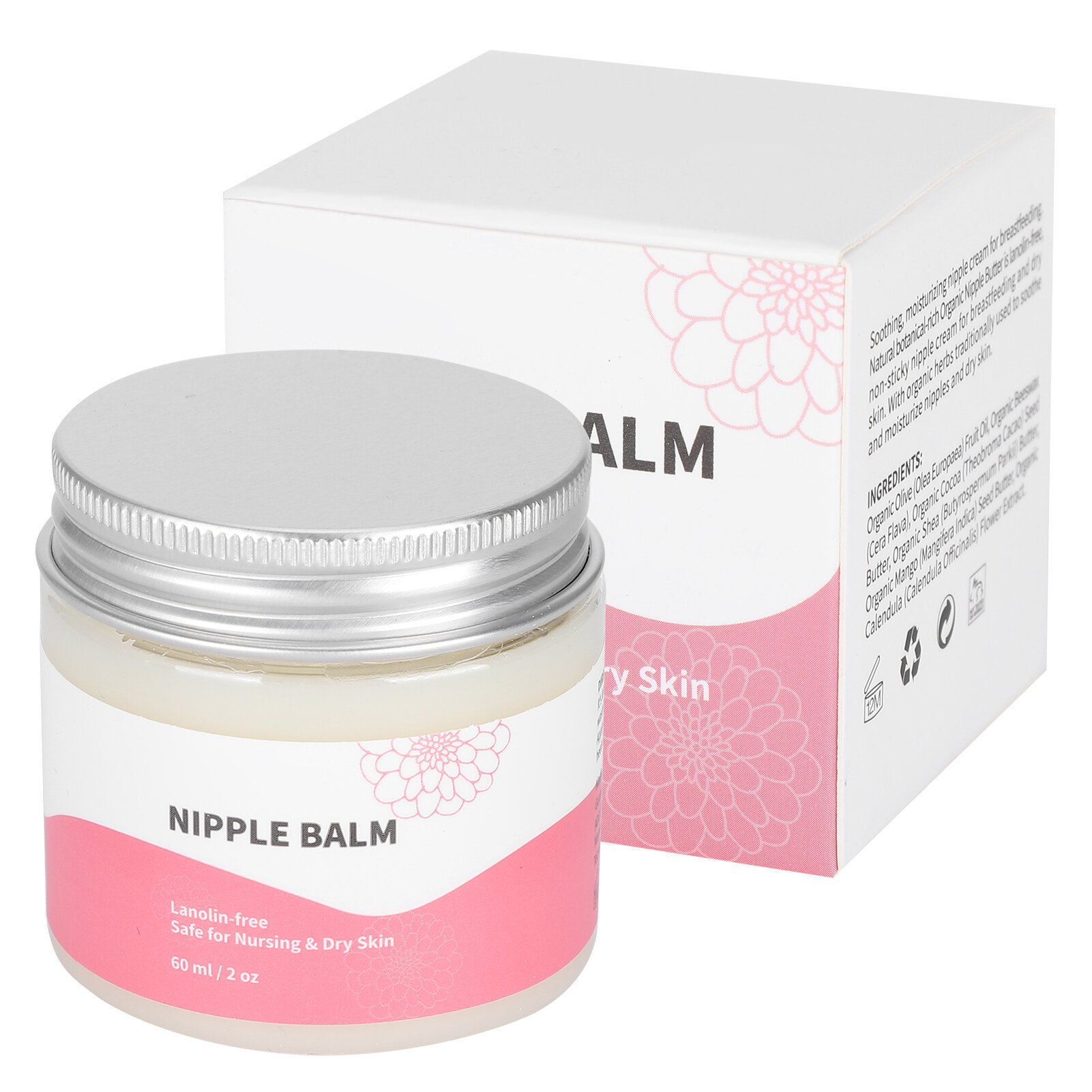 Изображение QiBa Tan Women Moist Balm Увлажняющий крем против трещин для кормления грудью 60 мл