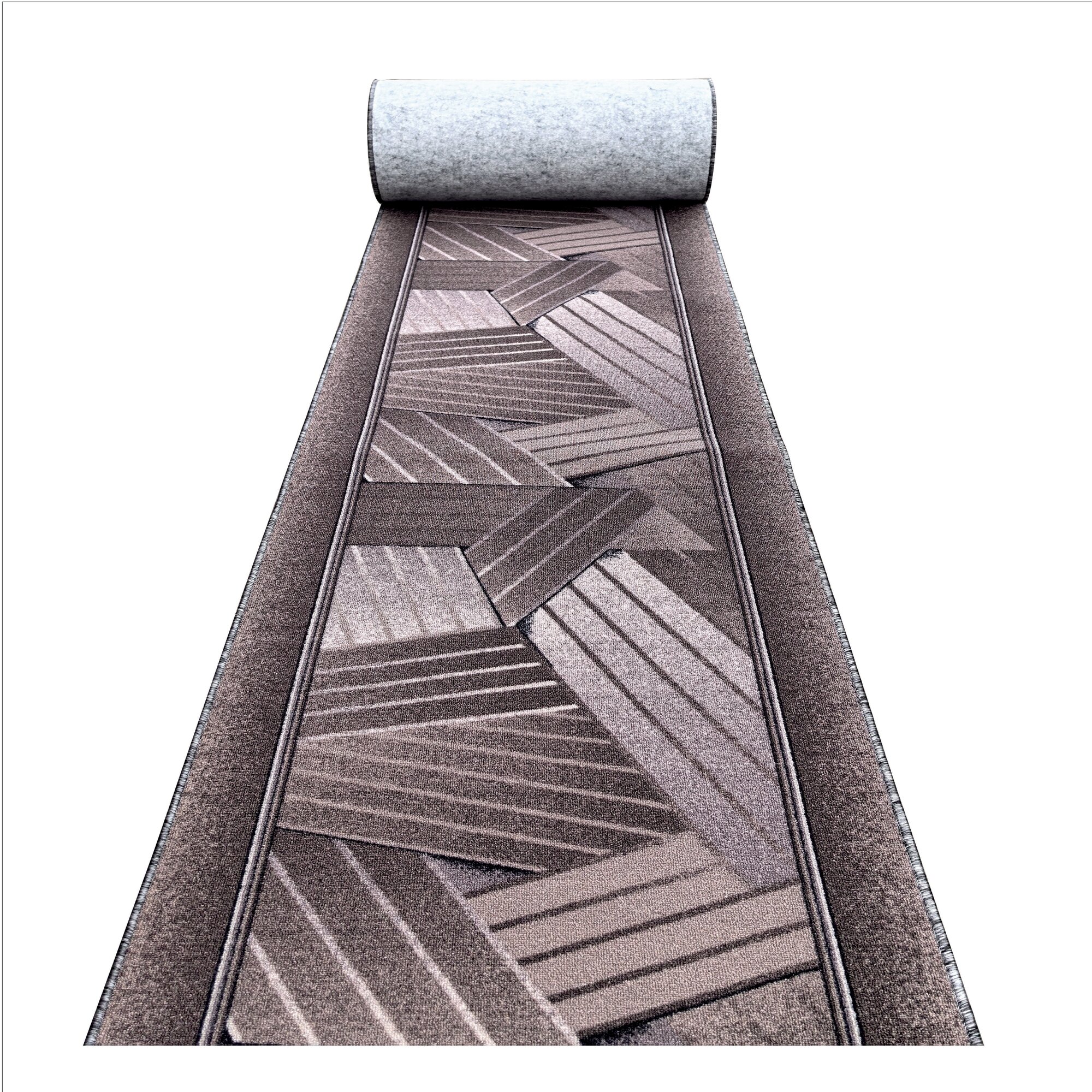 Ковровая дорожка ширина 80 см, длина 160 см на войлочной основе