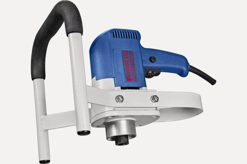 Изображение товара Дрель-миксер фиолент МД1-11Э строительный, сетевой, безударный, белый/синий