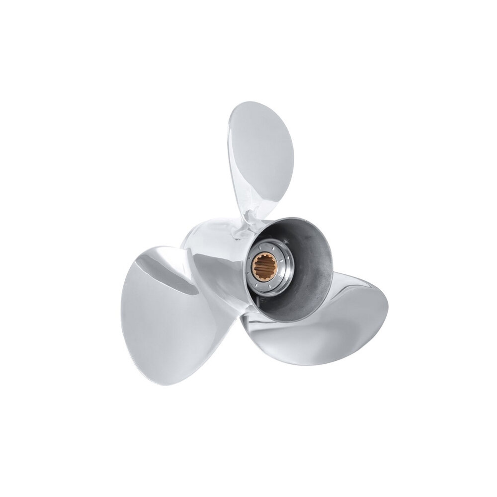 Винт гребной Skipper для лодочного мотора Yamaha 40-55 HP, нержавеющий, диаметр 11 1/4", шаг 14"