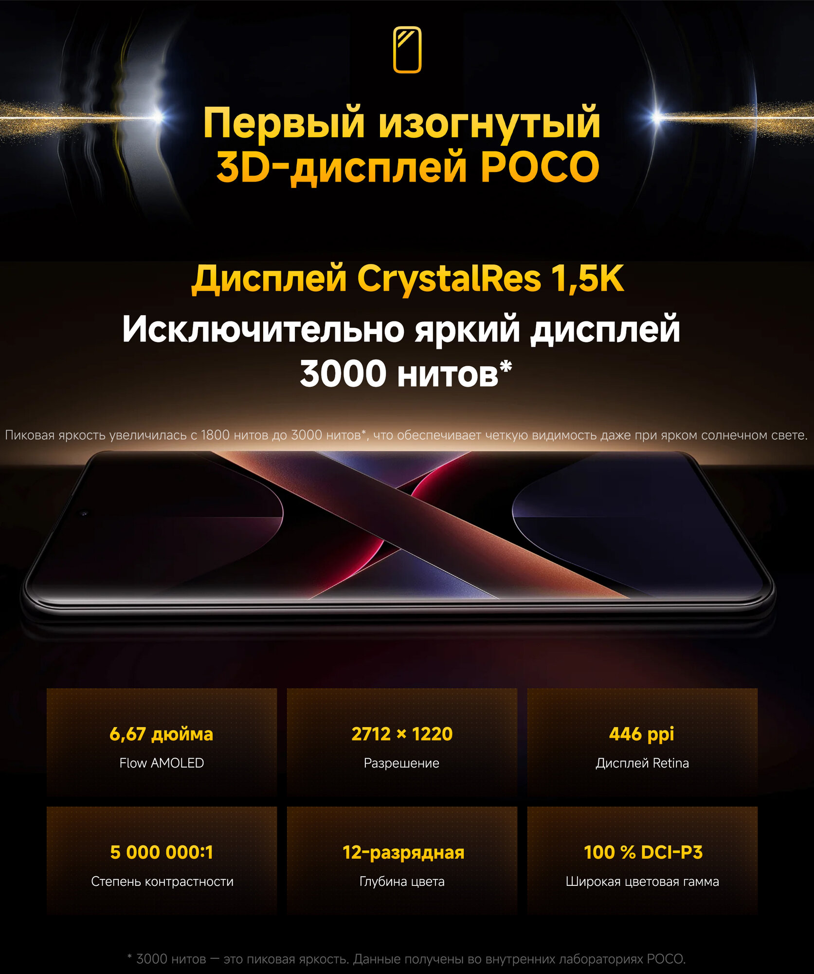 Смартфон Xiaomi POCO X7 — фото 1