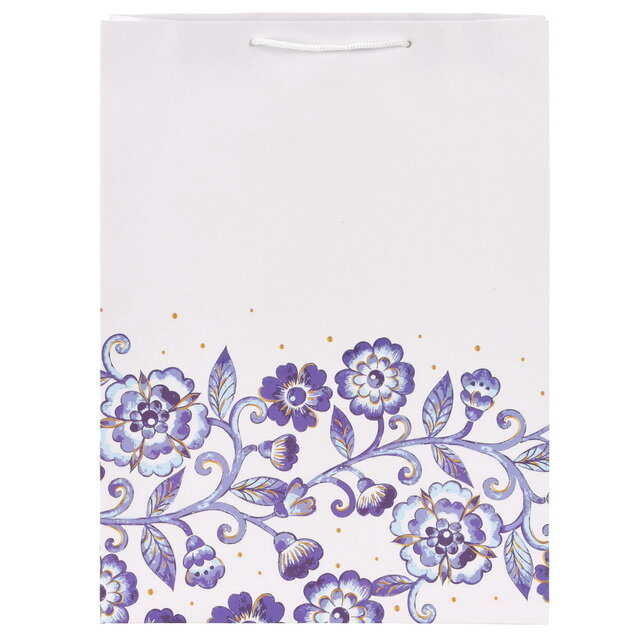 Подарочный пакет Motivi di Delft   Flower Garden 23 18 см  Koopman  APF487680 2