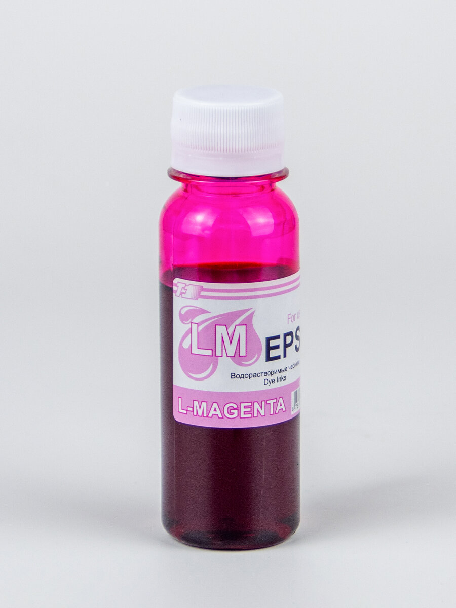 Водорастворимые чернила L.Magenta для струйных принтеров "Epson L800, L805, L810, L850, L1800, Epson T673"