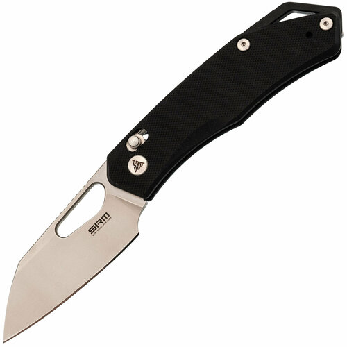 Складной нож SRM Cub 261M-GB, сталь 154CM, рукоять G10, черный