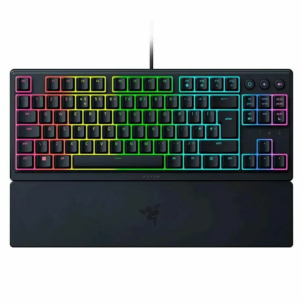 Клавиатура игровая Razer Ornata V3 Tenkeyless Black