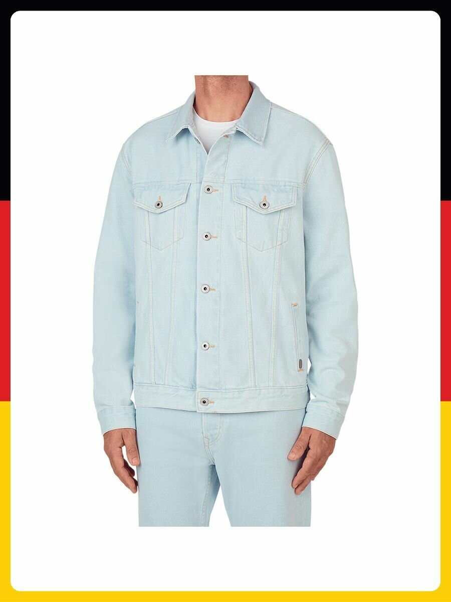 Куртка джинсовая Pepe Jeans Базовая коллекция, размер .S, голубой