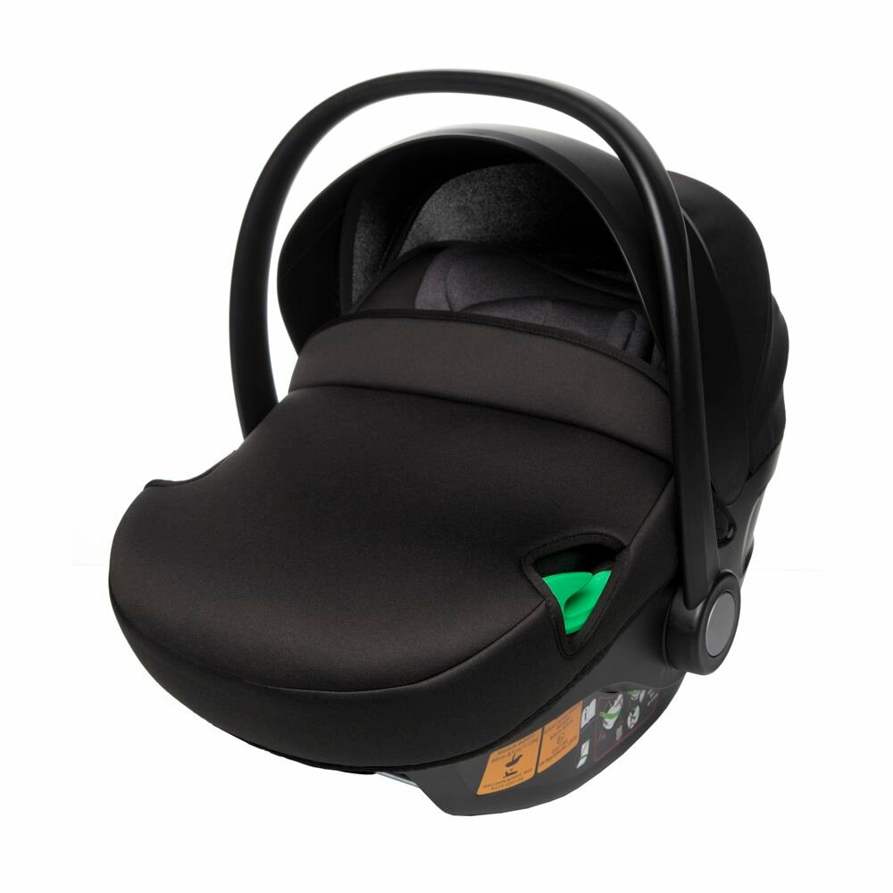 Обзор: Peppy First i-Size, автолюлька до 1 года гр.0 (0-13 кг), цвет Black