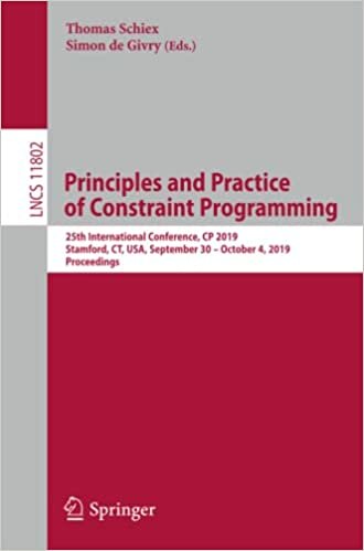 Principles and Practice of Constraint Programming, 25th International Conference, CP 2019, St