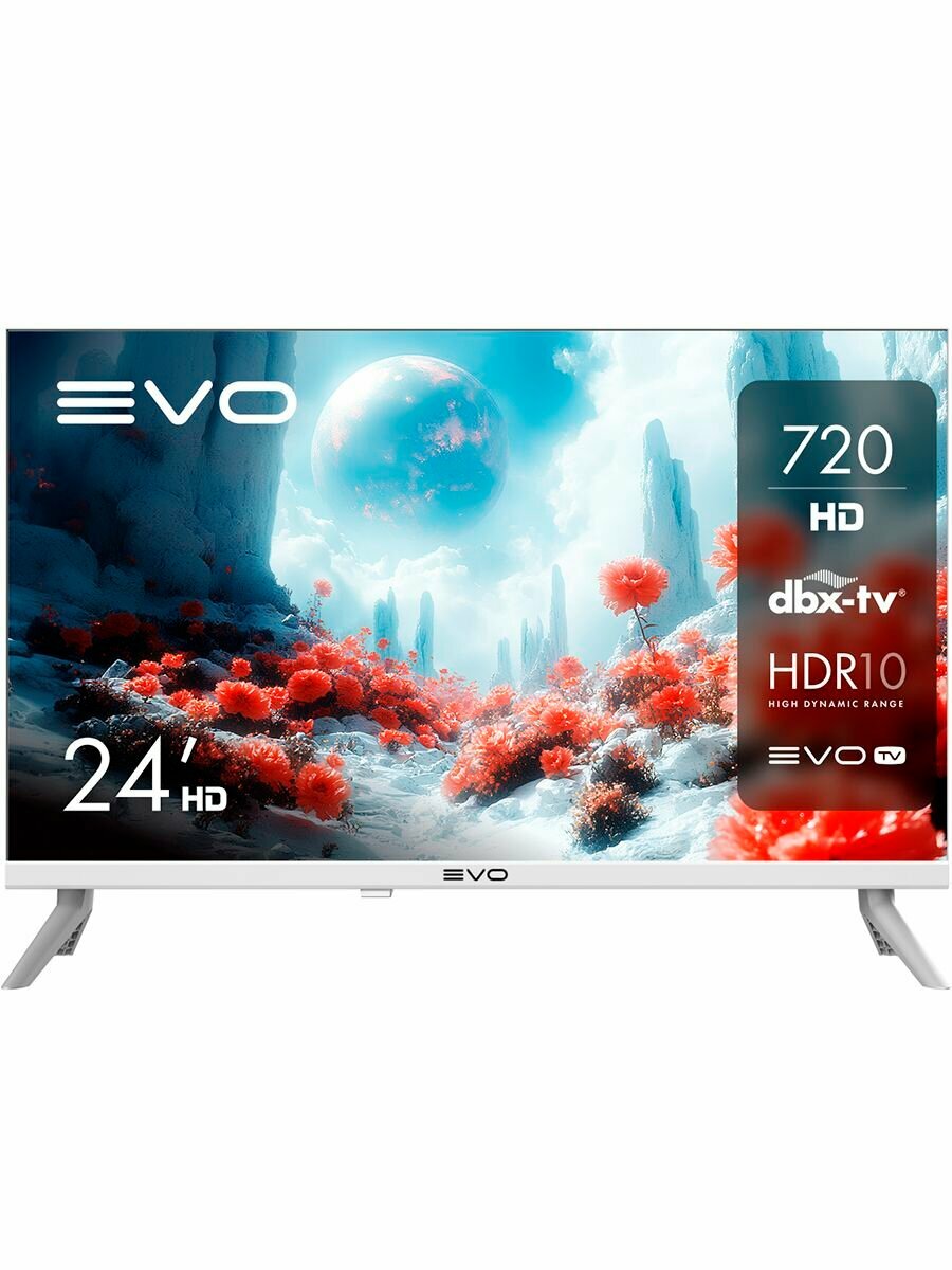 Телевизор EVO TV 24 WHITE