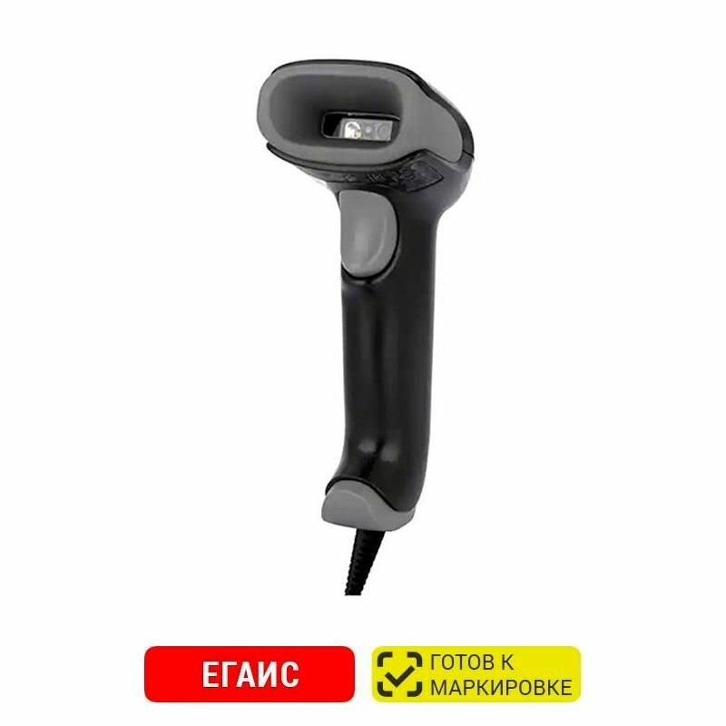 Сканер штрих-кода Honeywell Voyager 1470G_1470G2D-2USB-R (проводной, 2D, USB), черный