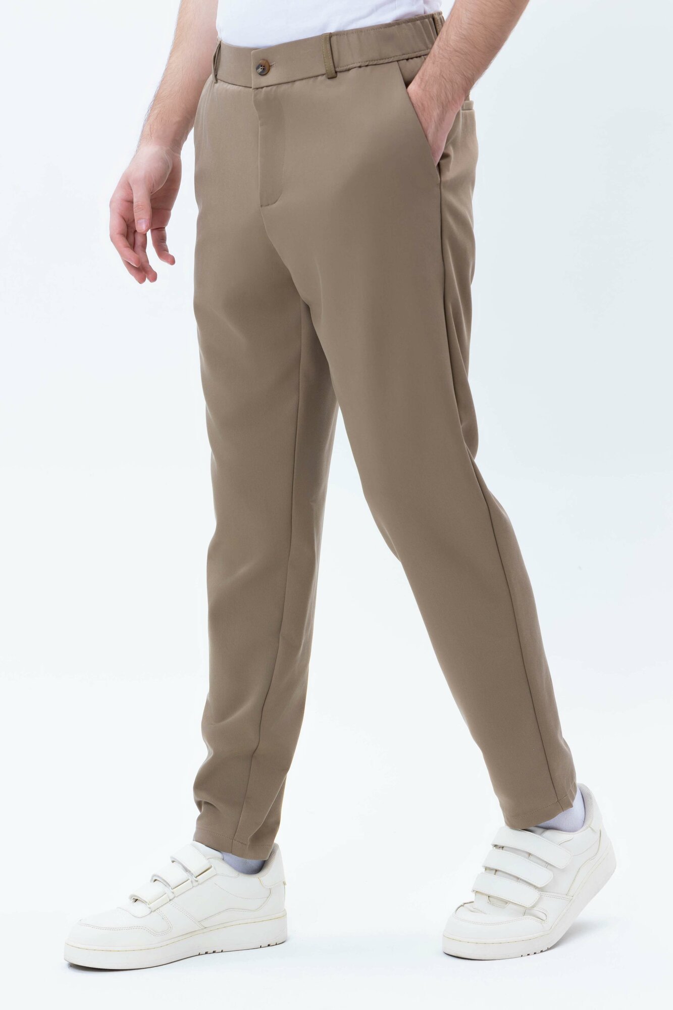 Брюки классические TERRA PRO, размер 33, beige — фото 1